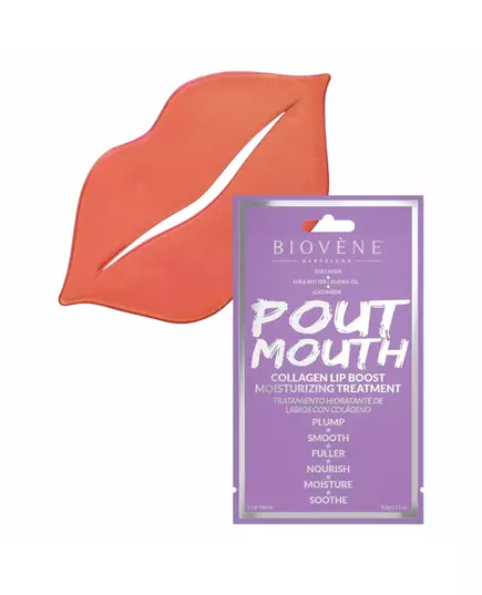 Зволожувальна маска для губ Biovène Pout Mouth, 10 г