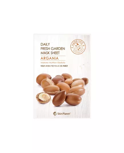 Зволожувальна тканинна маска для обличчя Mijin Skin Planet Argan, 25 мл