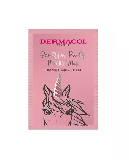 Отшелушивающая маска-плёнка для лица Dermacol Beautifying Brightening, 15 мл