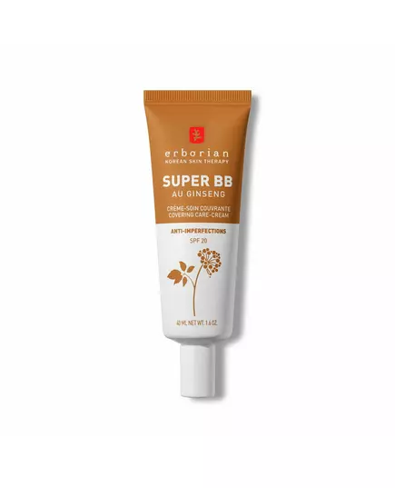 BB-крем Erborian Super BB Ginseng High Coverage 20 Caramel, SPF 20, 40 мл