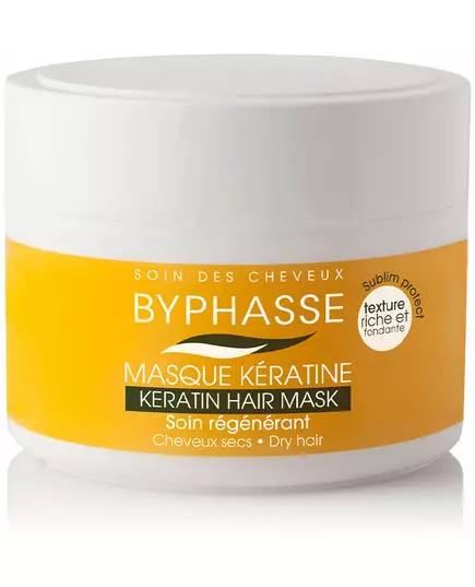 Крем-маска для ухода за волосами Byphasse Keratine Liquide Repairing, 250 мл