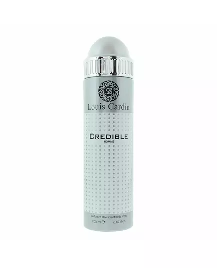 Дезодорант-спрей для мужчин Louis Cardin Credible Homme, 200 мл