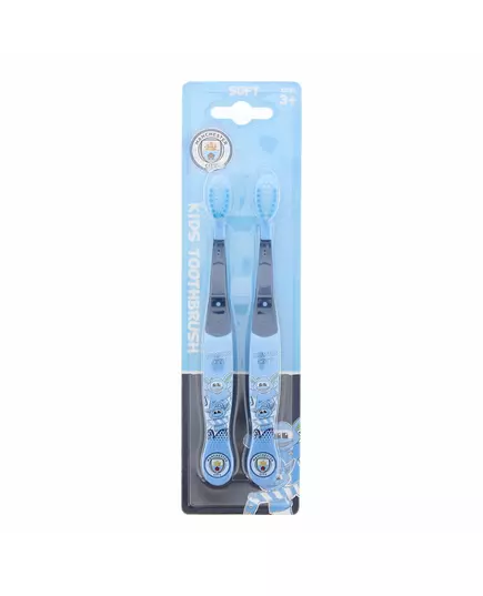 Набір зубних щіток Epl Manchester City Blue, 2 штуки