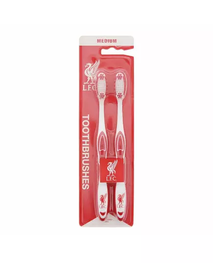 Набір зубних щіток Epl Liverpool White & Red, 2 штуки