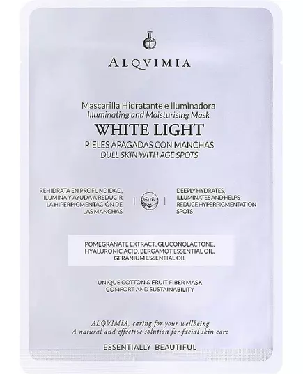 Маска Alqvimia essentially beautiful white light