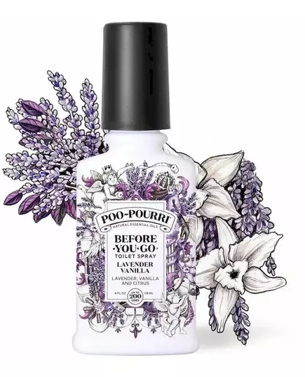 Туалетний спрей Poo-Pourri before-you-go lavender vanilla 118ml