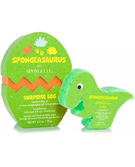 Губка Spongelle sponge animals spongeasaurus collection t-rex 1 шт