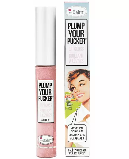 Блеск для губ TheBalm plump your pucker lip gloss amplify 7ml