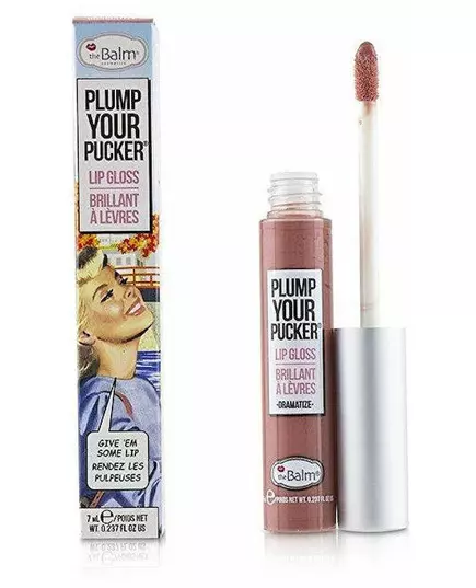 Блиск для губ TheBalm plump your pucker lip gloss dramatize 7ml