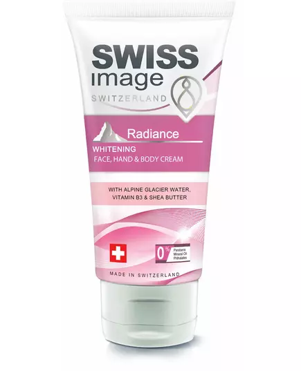 Відбілюючий крем для обличчя, рук та тіла Swiss Image radiance 75 мл