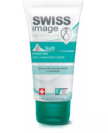 Зволожуючий крем для обличчя, рук та тіла Swiss Image soft 75 мл