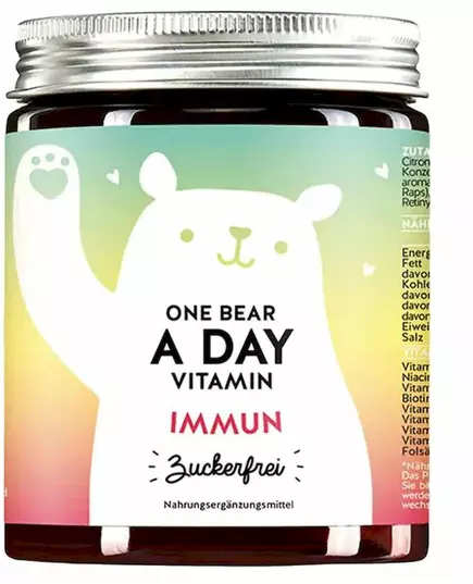 Комплекс витаминов для укрепления иммунитета, без сахара Bears With Benefits one bear a day vitamins immun boost mit vitamin c & d 90 pcs 180 g