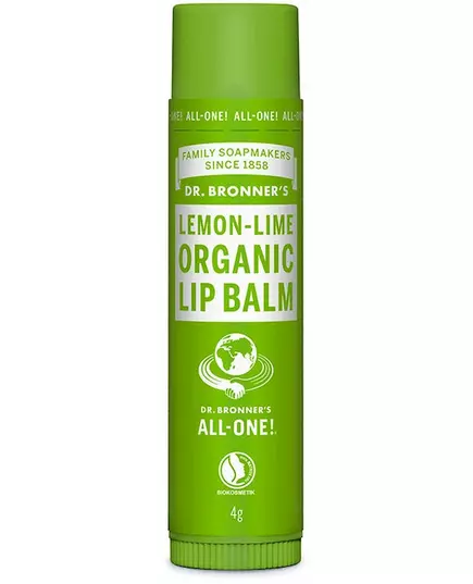 Органічний бальзам для губ Dr. Bronner's лимон-лайм 4 г