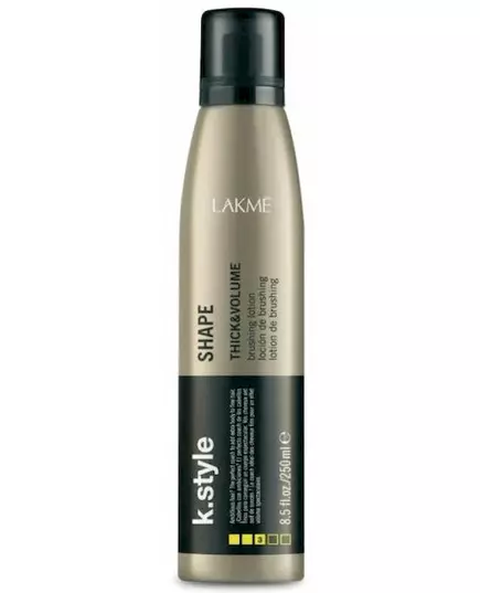 Лосьон для укладки волос и придания объема Lakme shape brushing lotion k.style 250 ml