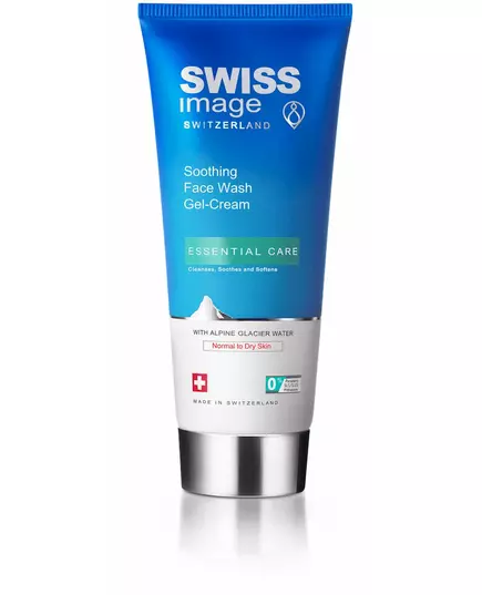 Успокаивающий гель-крем для умывания лица Swiss Image soothing 200 мл