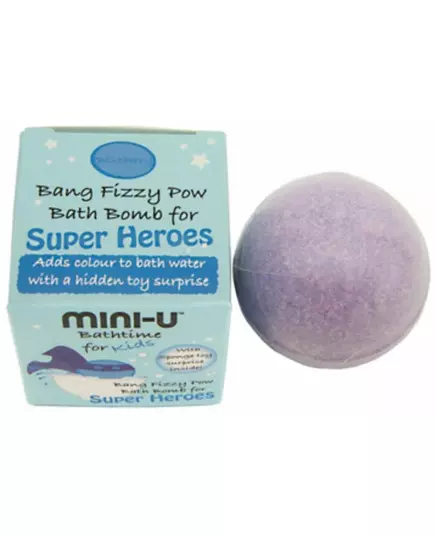 Бомбочка для ванни Mini-U bang fizzy pow purple 50 g