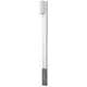 Зубна щітка Apriori slim medium white silver
