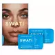 Кольорові лінзи swati coloured 1-month lenses aquamarine 1 пара