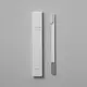 Зубна щітка Apriori slim medium white silver, зображення 2