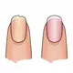 Жовтий набір для сухих нігтів Herome essential dry and ridging nails, зображення 4