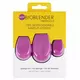 Набор спонжей для макияжа Ecotools Bioblender Purple, 3 штуки