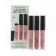Набор жидких губных помад Bare Minerals Lacquer On The Fly Set Cant Even, Dahling, Major, 3,7 мл