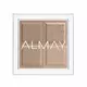 Палетка теней для век Almay Shadow Quad 130 Oyster, 3,5 г, изображение 2