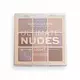Палетка тіней для повік Revolution Make Up Ultimate Nudes Light, 9 відтінків, 8,1 г, зображення 3