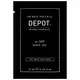 Гель для укладки волос Depot 300 Hair Stylings No. 307 Black, средняя фиксация, 10 мл